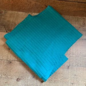 Coldwater Creek Aqua Green Scarf Soft 83” Long